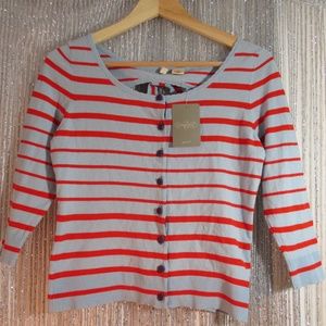 ANTHROPOLOGIE MOTH new cardigan sweater size small